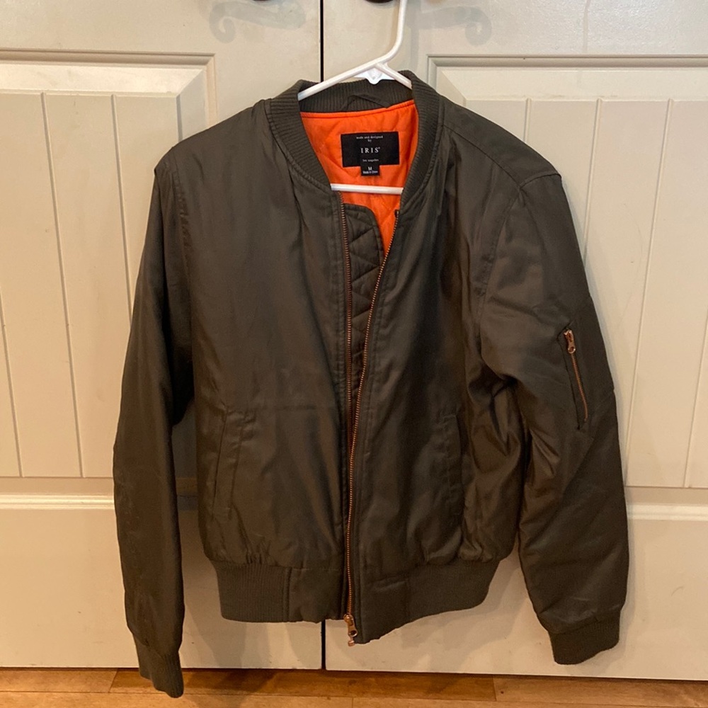 Army green jacket